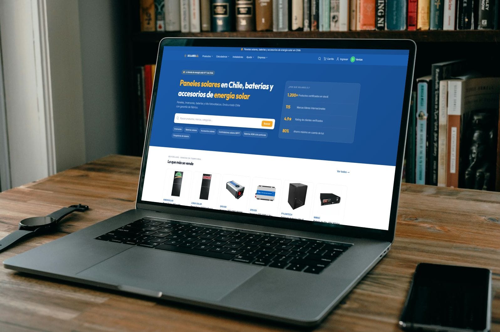 Preview of a modern ecommerce site
